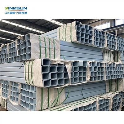 Tiwb sgwâr wedi'i orchuddio â phowdr